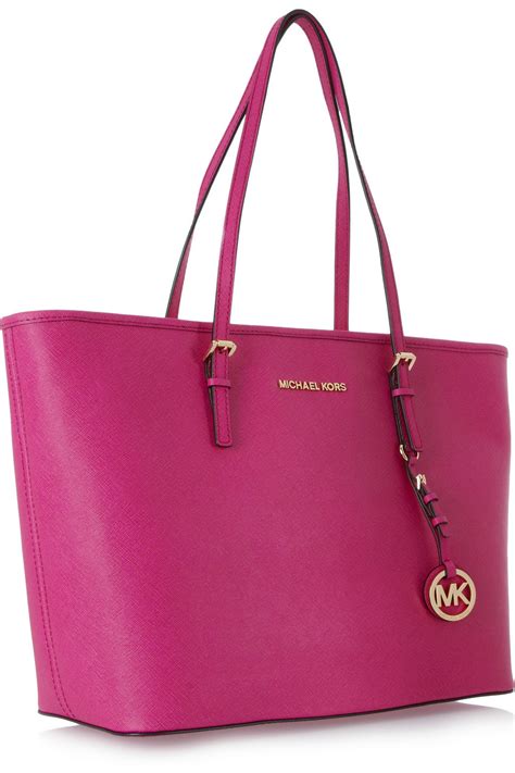 michael kors jet set tasche pink|More.